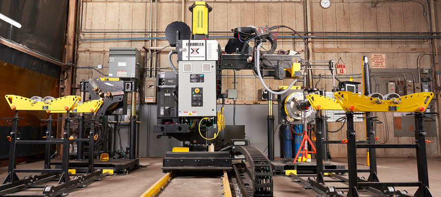 AUTOMATED WELDING SYSTEM NEARLY TRIPLES SPEED OF PRODUCTION